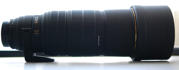 SIGMA APO 120-300mm F2.8 EX HSM: alfa's inside